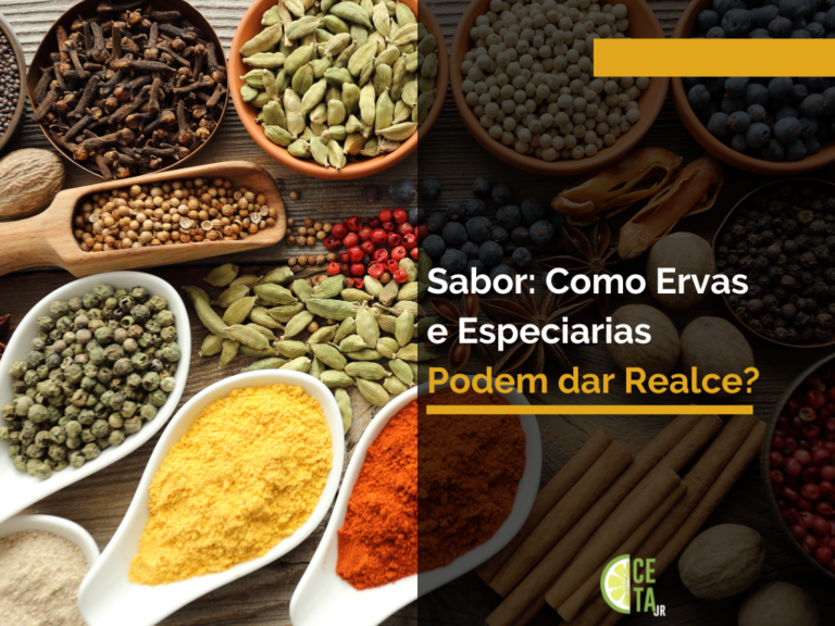 Sabor Como ervas e especiarias podem dar realce