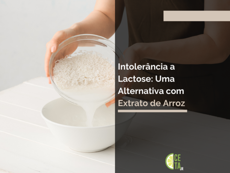 Intolerância a Lactose: Uma Alternativa com Extrato de Arroz